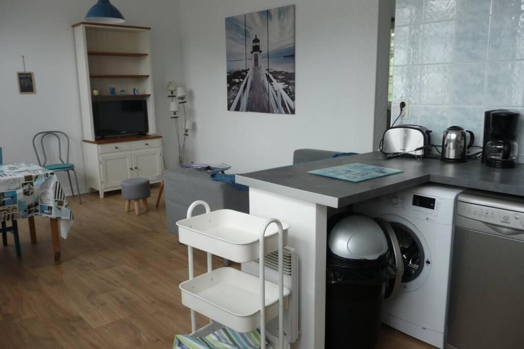 12 Rdc Appartement 2 Chambres Jardin Terrasse Plonéour-Lanvern المظهر الخارجي الصورة